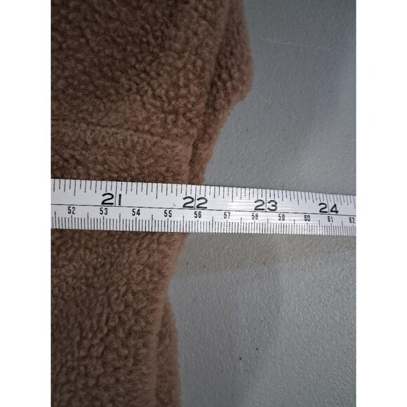 Telluride Clothing Co. Tan Fleece Pullover Jacket W/ Button Chest Pocket - Picture 7 of 8